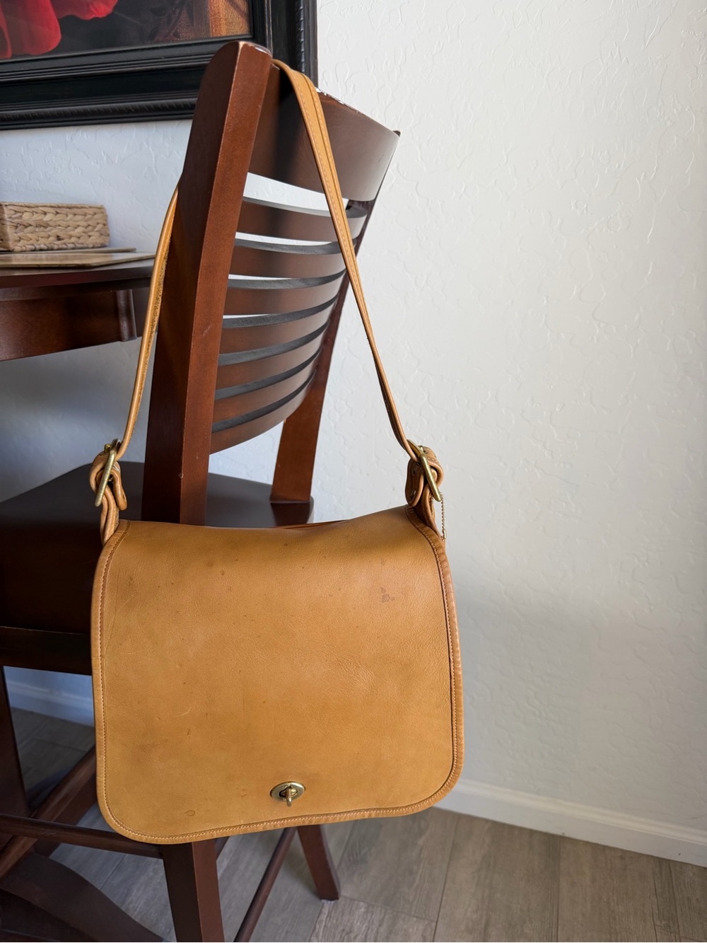 Vintage Coach Saddle Stewardess - Hard to Find!